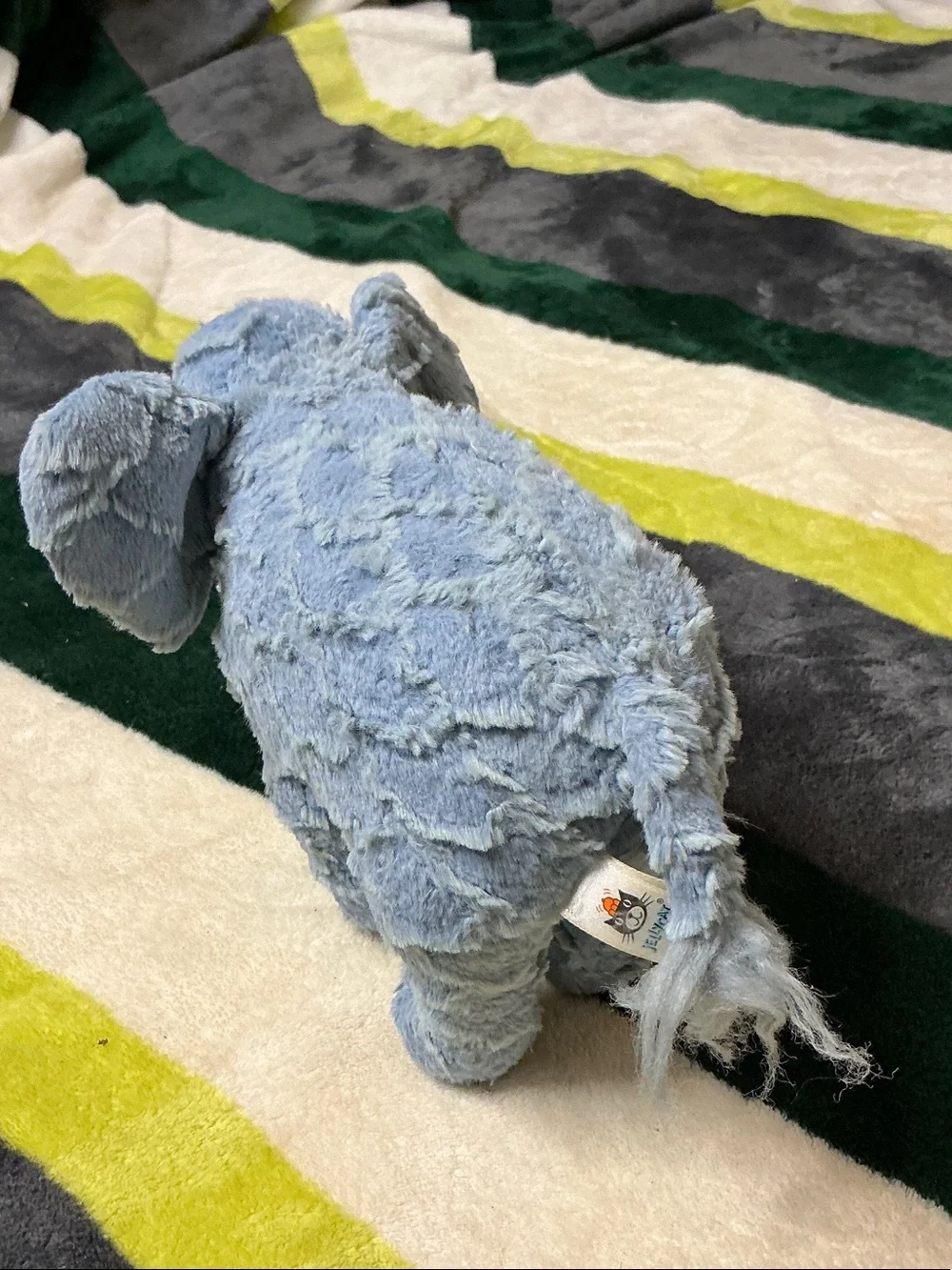 Jellycat Rumples Eddy Elephant - Picture 3 of 10